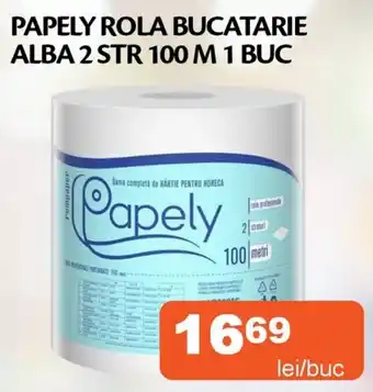 Unicarm Papely rola bucatarie alba Ofertă