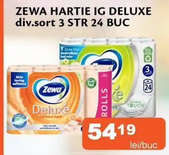 Unicarm Zewa hartie Ig deluxe Ofertă