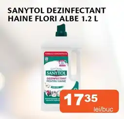 Unicarm Sanytol dezinfectant haine flori albe Ofertă