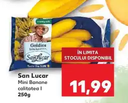 Kaufland San Lucar Mini Banane calitatea I Ofertă