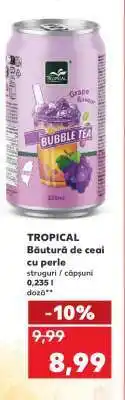 Kaufland TROPICAL Băutură de ceai cu perle Ofertă