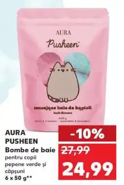 Kaufland AURA PUSHEEN Bombe de baie Ofertă