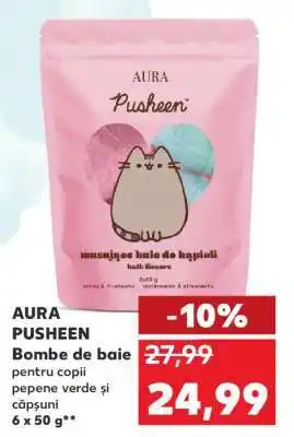Kaufland AURA PUSHEEN Bombe de baie Ofertă