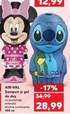 Kaufland AIR-VAL Șampon și gel de duș Ofertă