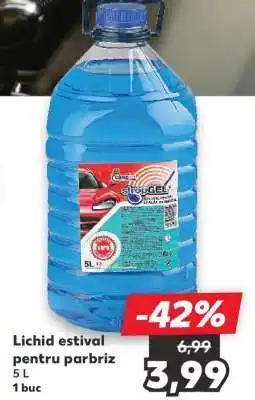 Kaufland Lichid estival pentru parbriz Ofertă