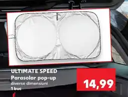 Kaufland ULTIMATE SPEED Parasolar pop-up Ofertă