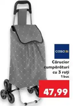 Kaufland Cărucior cumpărături cu 3 roți Ofertă