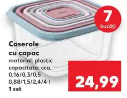 Kaufland Caserole cu capac Ofertă