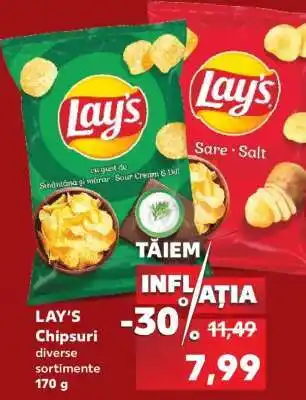 Kaufland LAY‘S Chipsuri Ofertă