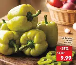 Kaufland Ardei gras rotund Ofertă