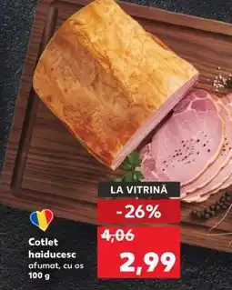 Kaufland Cotlet haiducesc afumat, cu os Ofertă