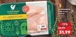 Kaufland LA PROVINCIA Piept de pui dezosat Ofertă