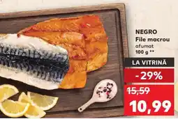 Kaufland NEGO File macrou afumat Ofertă