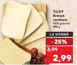 Kaufland TILSIT Brânză semitare Ofertă
