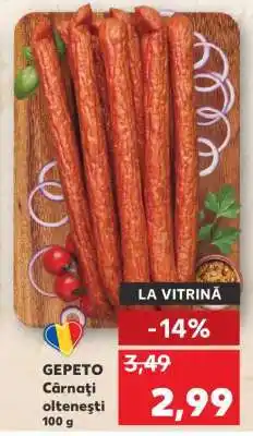 Kaufland GEPETO Cârnaţi olteneşti Ofertă