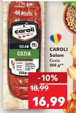 Kaufland CAROLI Salam Cozia 350 g Ofertă
