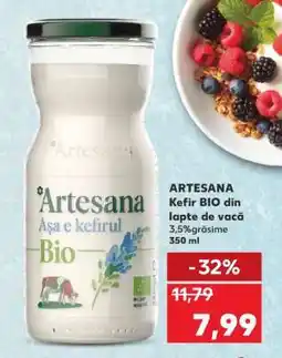 Kaufland ARTESANA Kefir BIO din lapte de vacă Ofertă