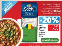 Kaufland RISO SCOTTI Fasole origine România Ofertă