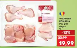 Kaufland Mix grill de pui Ofertă