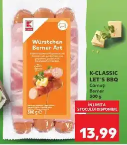 Kaufland K-CLASSIC LET'S BBQ Cârnați Berner Ofertă