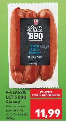 Kaufland K-CLASSIC Let‘s BBQ Cârnați Ofertă