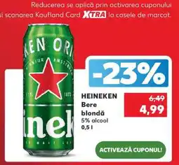 Kaufland HEINEKEN Bere blondă Ofertă