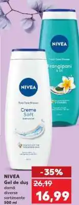 Kaufland NIVEA Gel de duş Ofertă