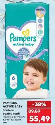 Kaufland PAMPERS ACTIVE BABY Ofertă