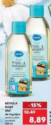 Kaufland BEVOLA BABY Ulei de îngrijire pentru piele sensibilă Ofertă