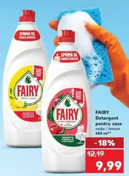 Kaufland FAIRY Detergent pentru vase Ofertă