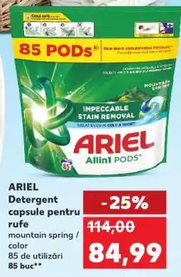 Kaufland ARIEL Detergent capsule pentru rufe Ofertă