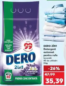 Kaufland DERO 2ÎN1 Detergent automat pentru rufe Ofertă