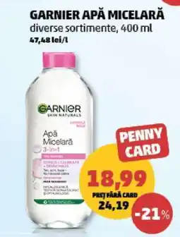 Penny GARNIER Apă micelară Ofertă