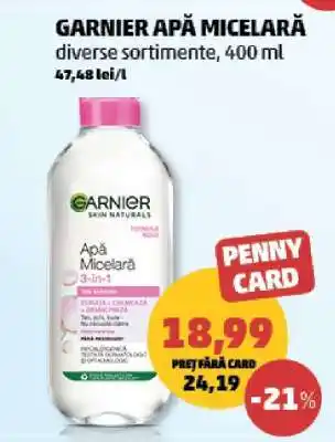 Penny GARNIER Apă micelară Ofertă