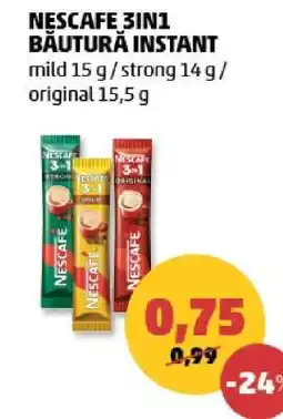 Penny NESCAFÉ 3IN1 BĂUTURĂ INSTANT Ofertă