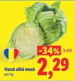 Lidl Varză albă nouă Ofertă