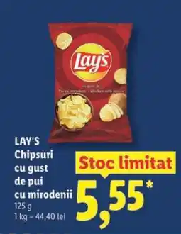 Lidl LAY'S Chipsuri cu gust de pui cu mirodenii Ofertă
