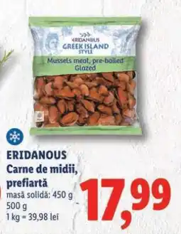 Lidl ERIDANOUS Carne de midii, prefiertă Ofertă