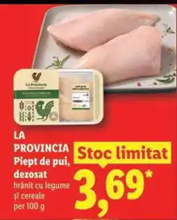 Lidl LA PROVINCIA Piept de pui dezosat Ofertă