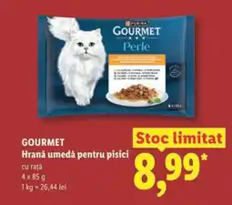 Lidl GOURMET Hrană umedă pentru pisici Ofertă