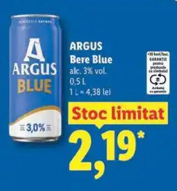 Lidl ARGUS Bere Blue Ofertă