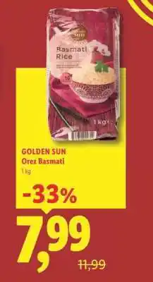 Lidl Golden Sun Orez Basmati Ofertă