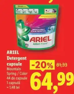 Lidl ARIEL Detergent capsule Ofertă