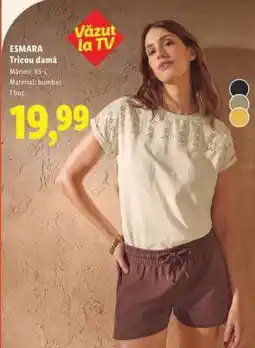 Lidl ESMARA Tricou damă Ofertă