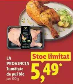 Lidl La Provincia Jumătate de Pui, Bio Ofertă