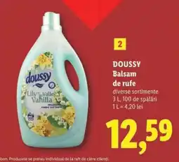 Lidl Doussy Balsam de rufe Ofertă