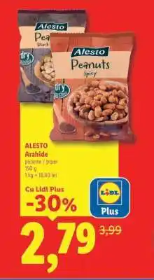 Lidl Alesto Arahide Ofertă