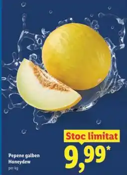 Lidl Pepene galben Honeydew Ofertă