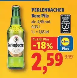 Lidl Perlenbacher Bere Pils Ofertă