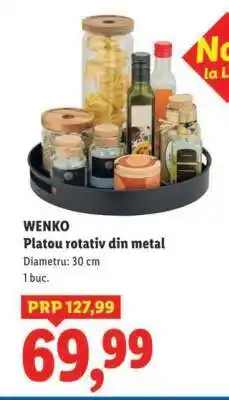 Lidl WENKO Platou rotativ din metal Ofertă